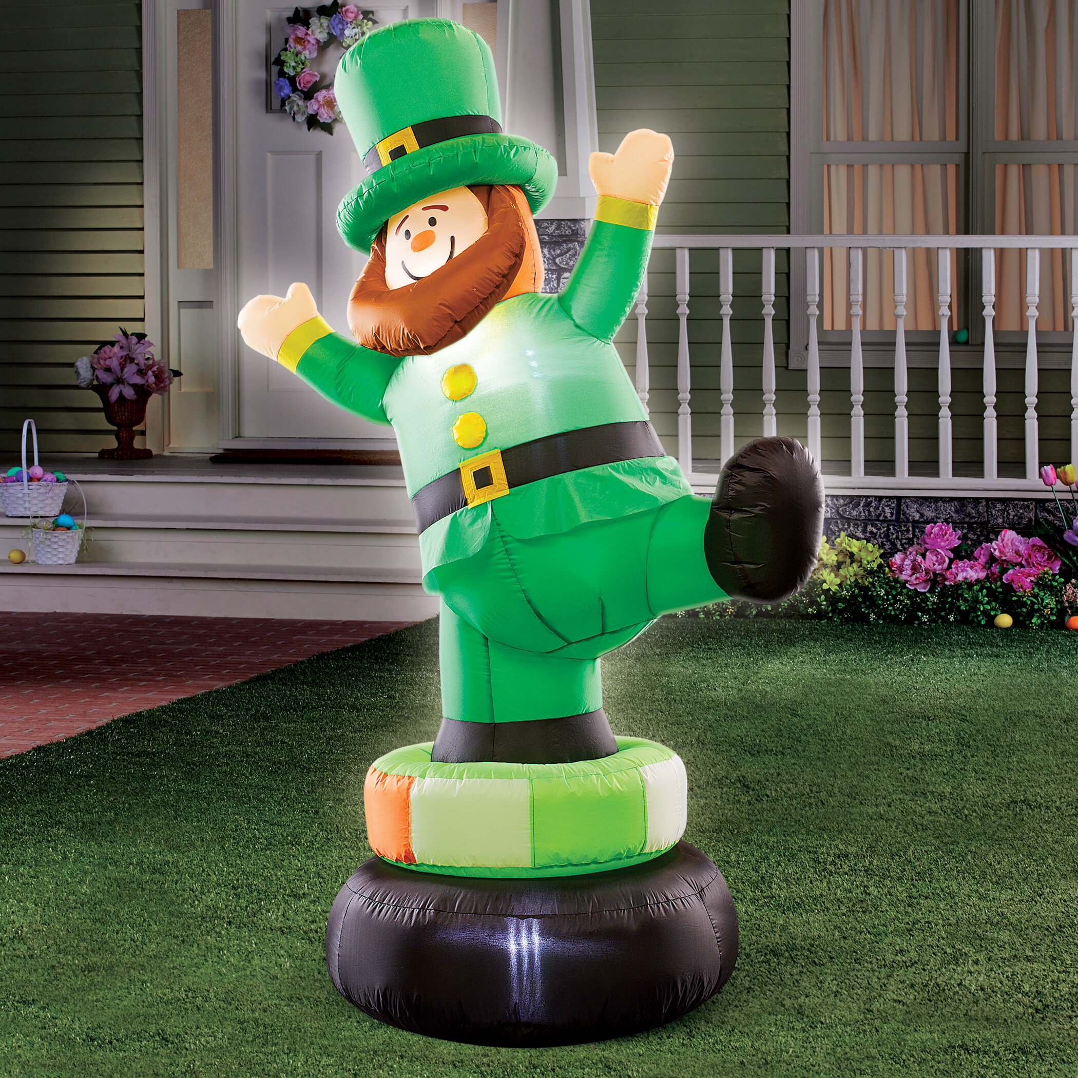 4 Ft St. Patrick's Day Inflatable purchases Outdoor Decoration